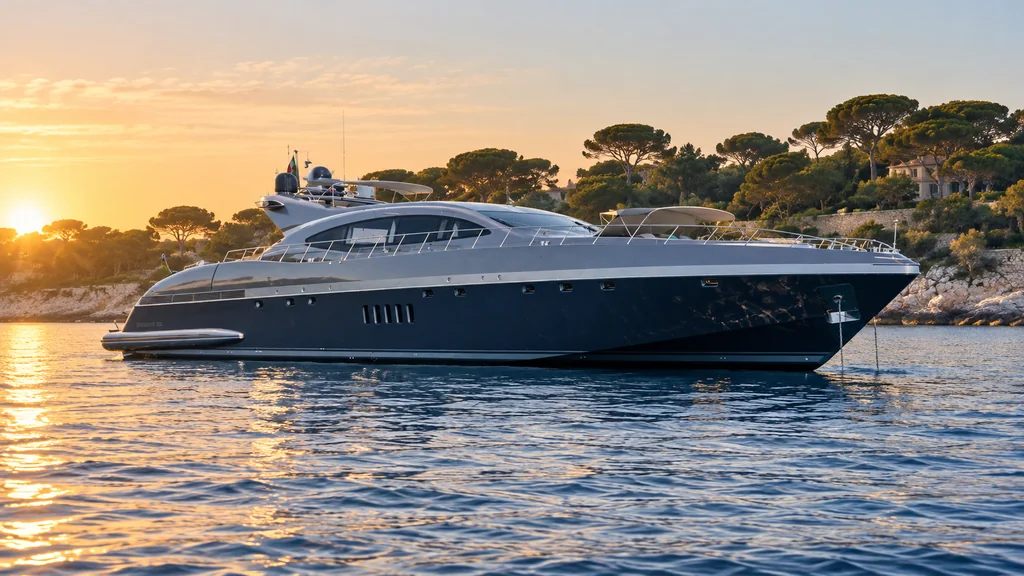 Mangusta 108 au large du cap d’Antibes, du modèle