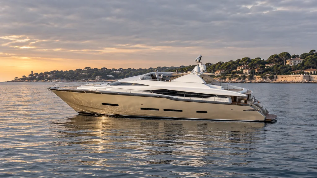 Peri 29 sur la Méditerranée près d’Antibes, du modèle