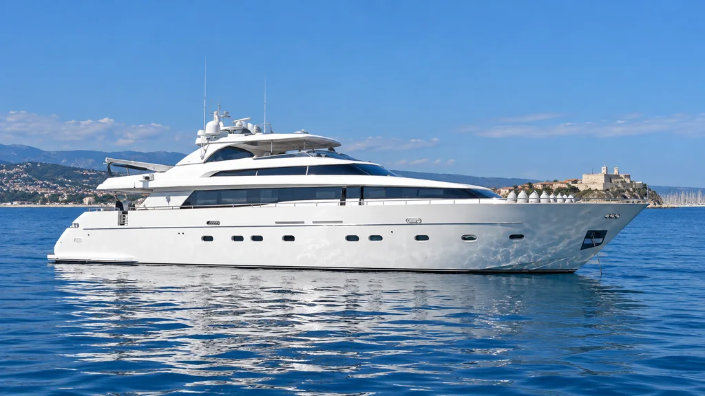Sanlorenzo SL88 au large du cap d’Antibes — du modèle