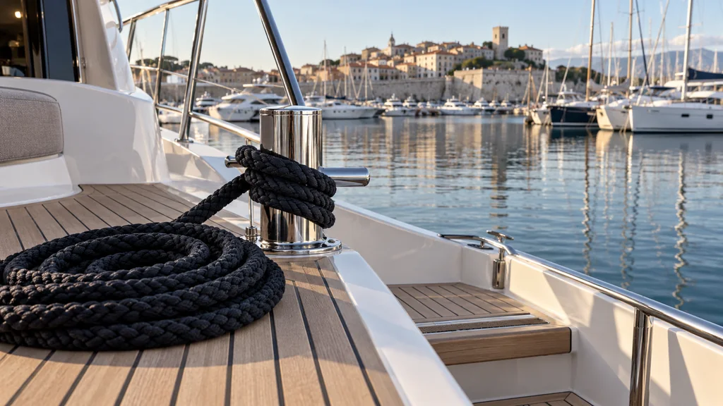 Coiled rope