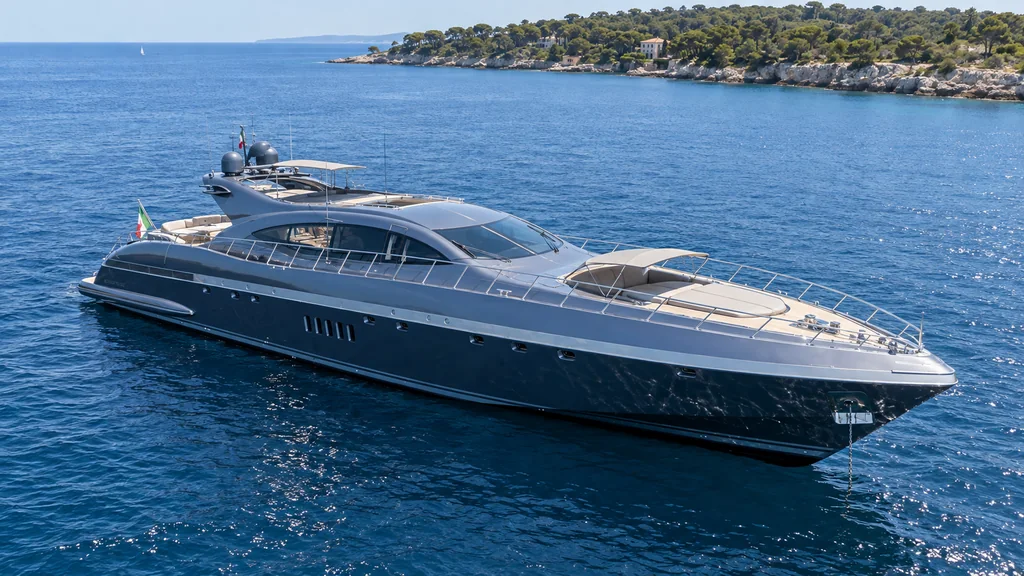Mangusta 108 model study for Antibes